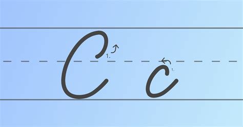 how to write c in cursive|Cursive c – How to Write a Lowercase c in Cursive.